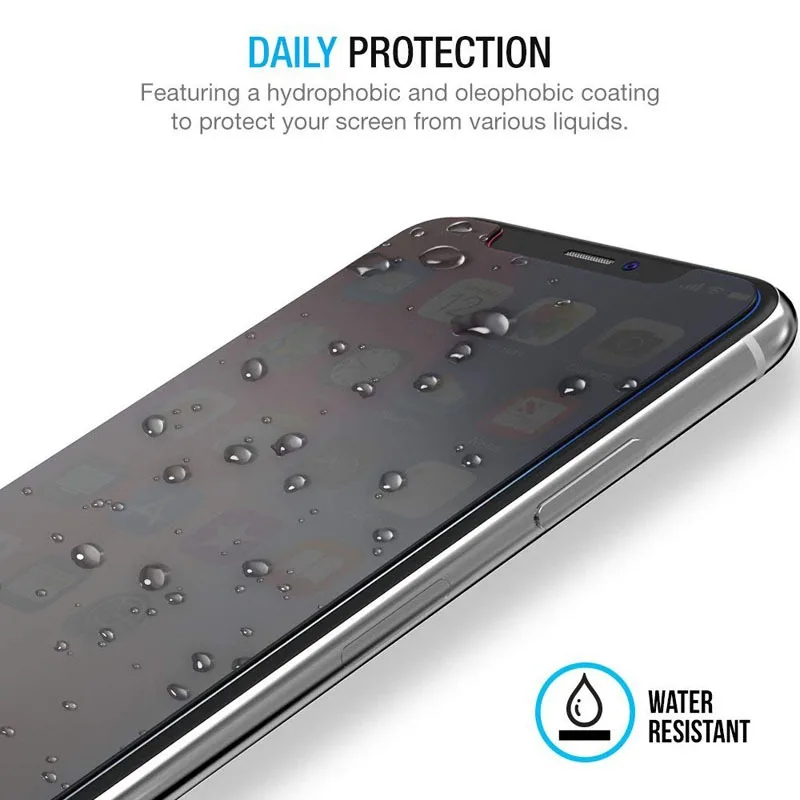 חיפוי מלא הפרטיות מגן מסך לאייפון 14 13 Pro מקס אנטי מרגלים זכוכית מחוסמת לאייפון 12 11 Pro 7 8Plus להגן על הסרט . ' - ' . 2