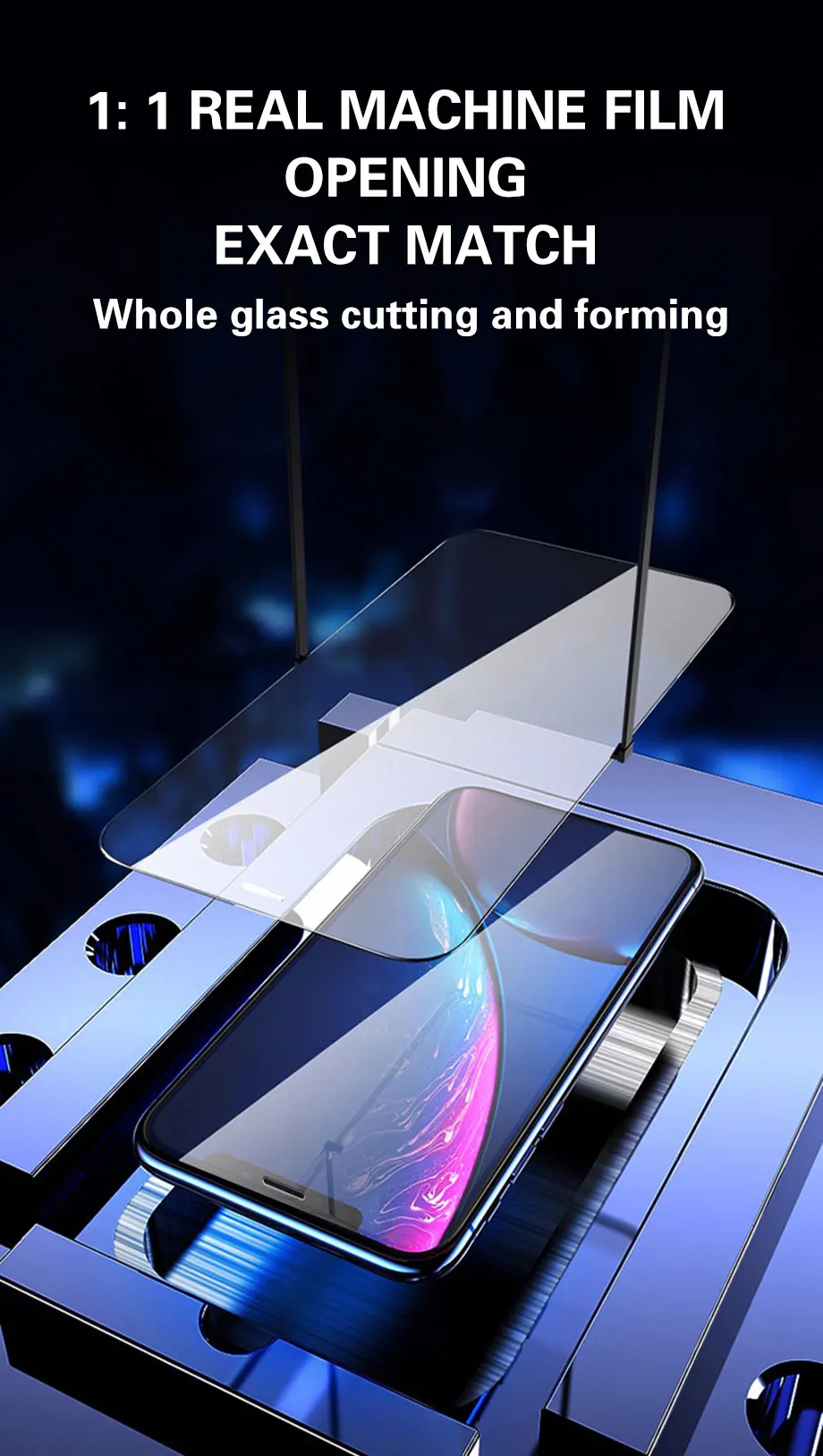 3Pcs עבור OPPO Realme 8 8i 8. 7 7I 6 6 6I 5 5S 5I 5 5G PRO זכוכית מחוסמת כיסוי מלא סרט מגן מסך הוכחת פיצוץ . ' - ' . 2