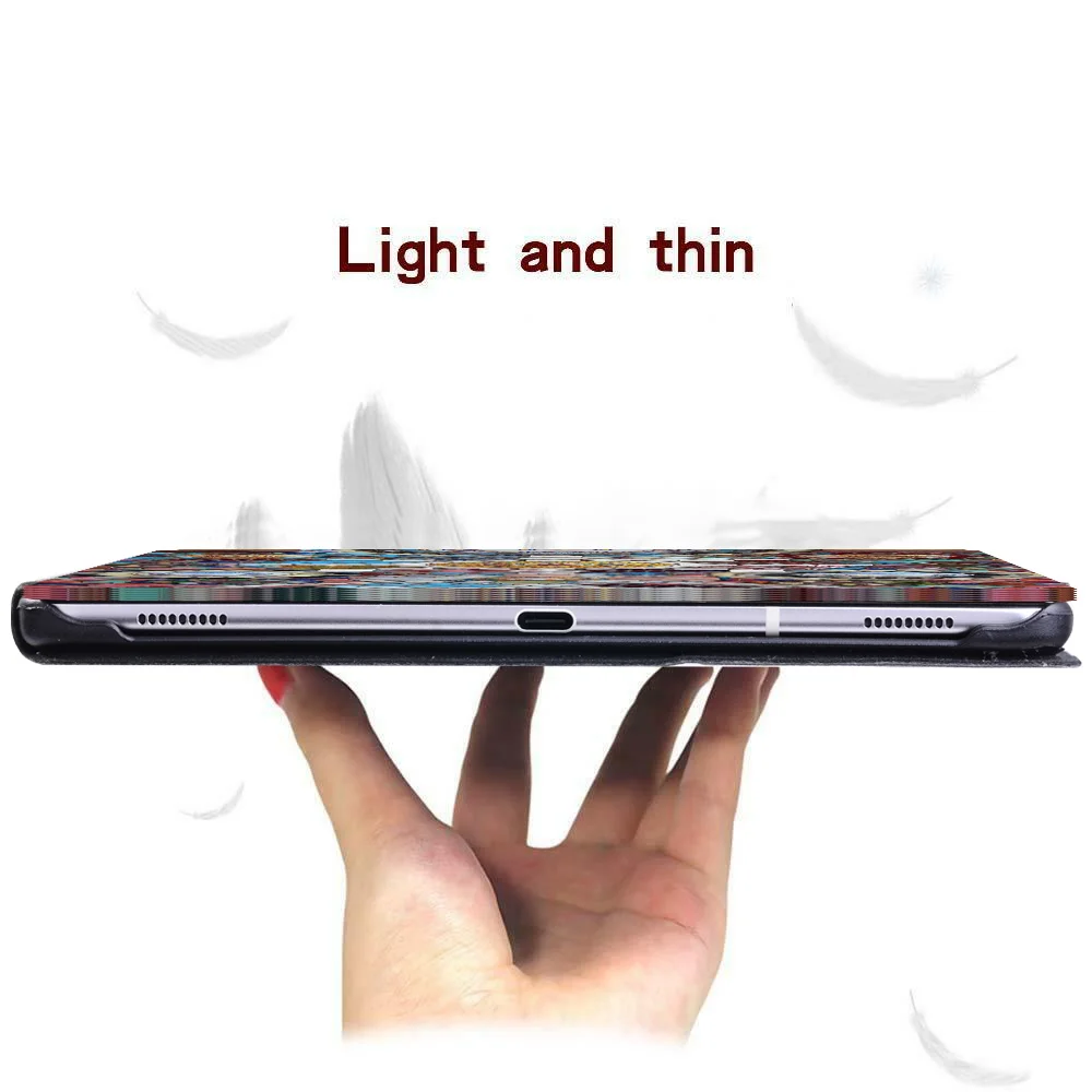 לוח Case for Samsung Galaxy Tab S6 לייט P615/P610 10.4 אינץ Tablet מגן Flip עור Stand Case מעטפת + Stylus חינם . ' - ' . 1