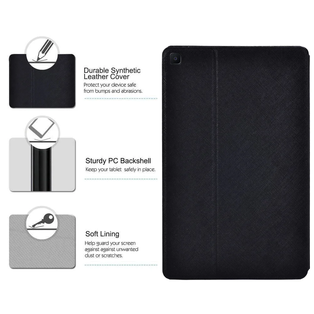 לוח Case for Samsung Galaxy Tab S6 לייט P615/P610 10.4 אינץ Tablet מגן Flip עור Stand Case מעטפת + Stylus חינם . ' - ' . 3
