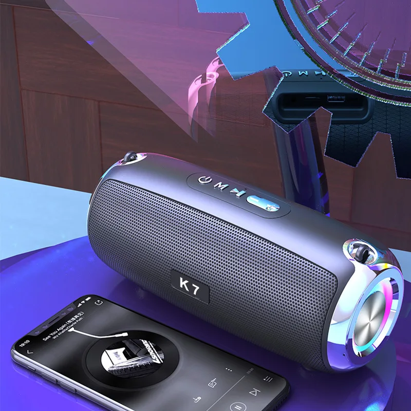 2022 החדש Bluetooth רמקול 3D סטריאו חכם אודיו חיצוני נייד מתח גבוה סאב TWS סדרה רמקול . ' - ' . 3