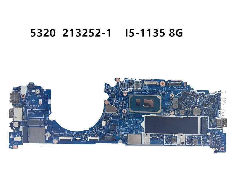 213252-1 עם i5-11 CPU הדור 8GB RAM המחברת Mainboard עבור Dell Latitude 5320 מחשב נייד לוח אם . ' - ' . 0