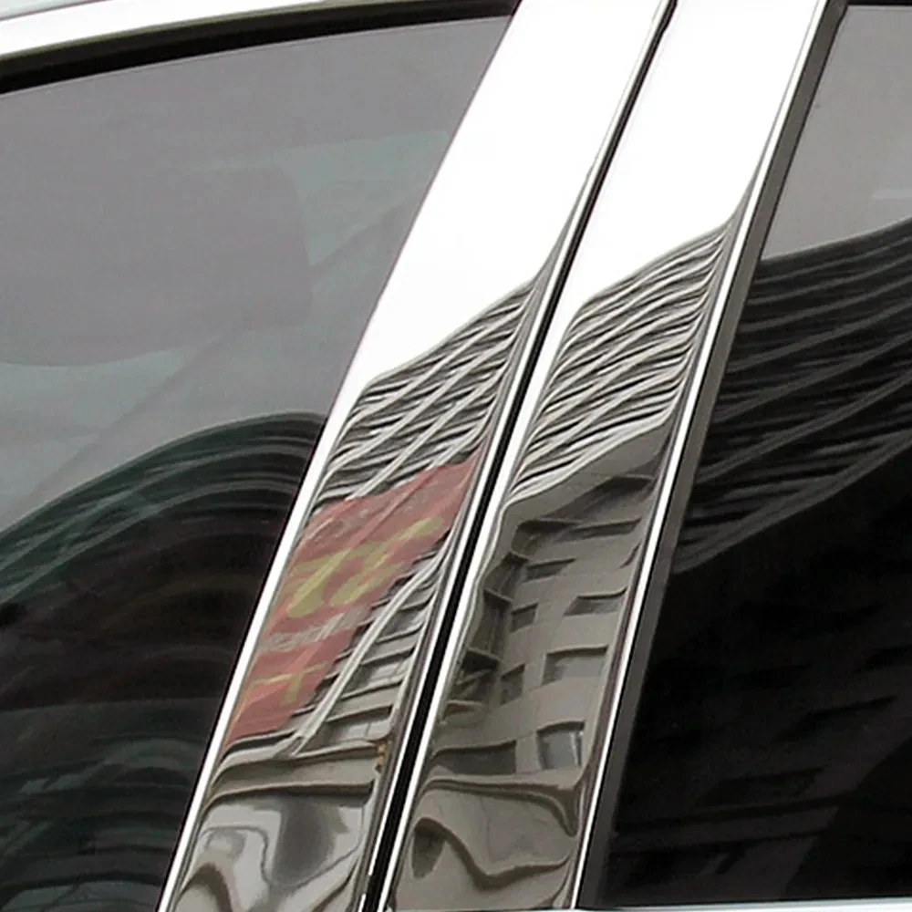 עבור וולוו XC40 XC 40 2018 2019 2020 2021 חלון B C עמוד פוסט טור Trims רצועת חיפוי נירוסטה סגנון רכב אביזרים . ' - ' . 5