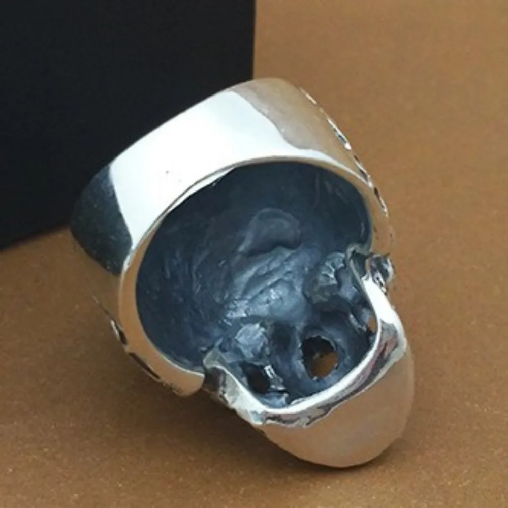BOCAI מוצק S925 כסף סטרלינג טבעת לגברים נשים 2022 חדש אופנה נצחי גפן הגולגולת-תכשיטים Argentum קישוטים . ' - ' . 2