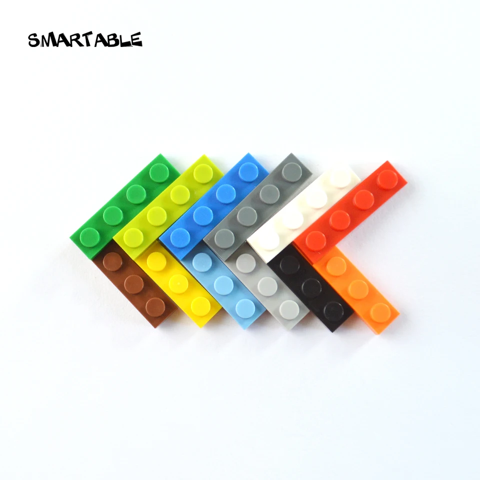 Smartable צלחת 1X4 אבני הבניין חלקים לוגו DIY חינוכי צעצועים יצירתי תואם המותגים הגדולים 3710 מתנה MOC 158pcs/הרבה . ' - ' . 5