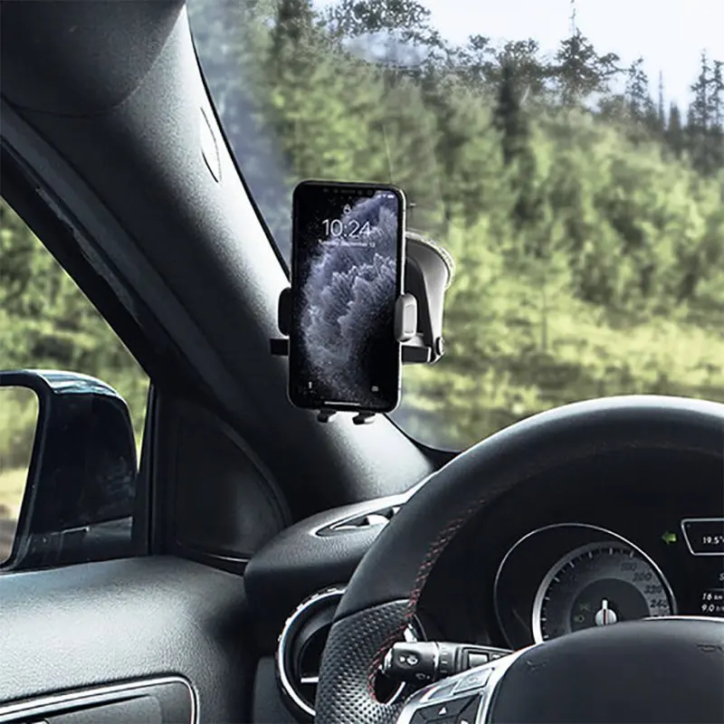 קל one Touch 5 לוח המחוונים & השמשה מכונית הר מחזיק טלפון לרכב מחזיק טלפון . ' - ' . 0