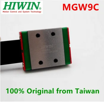 100% מקוריים HIWIN חדש MGW9C ליניארי לחסום את הכרכרה התאמה רכבת מדריך ליניארי MGNR9 MGN9 CNC חלקים מדפסת 3D DIY 9 מ 