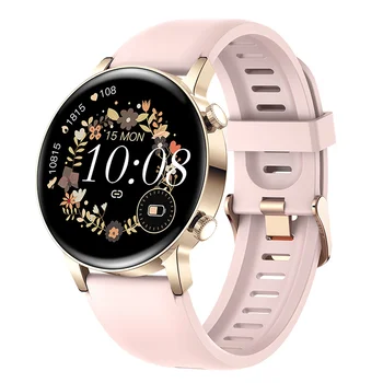 2023 Bluetooth חדש קורא לנשים שעון חכם נשים AMOLED 360*360 HD מסך תצוגת שעונים מותאמים אישית חיוג SmartWatch עבור Xiaomi