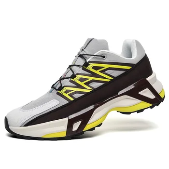 2023 ניו גברים נעלי ספורט חוצות נעלי הליכה רשת קל משקל לנשימה נעלי ריצה החלקה Off-Road נעלי ספורט