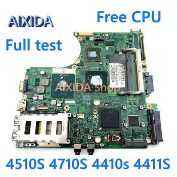 AIXIDA 574508-001 6050A2252701-MB-A03 עבור HP 4510S 4710S 4410s 4411S מחשב נייד לוח אם PM45 DDR2 512MB GPU חינם CPU מלאה בדיקה