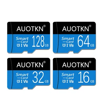 AuoTKN מוכרים היטב Micro sd 16GB 32GB 64GB 128GB Class10 cartao de memoria 256GB פלאש SD TF כרטיס 512gb כרטיס זיכרון לטלפון