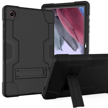 Case for Samsung Galaxy Tab A8 10.5 2022 SM-x 200, x X205 X207 ילדים מקרה היברידי החובה כבדה Shockproof מחוספס לכסות עם הרגלית