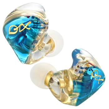 DIXSG A2 Wired אוזניות HIFI אוזניות כפול פינים אוזניות 3.5-by-wire המשחק מוניטור אוזניות עם מיקרופון