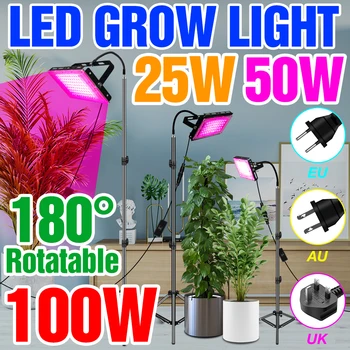 LED לגדול אור ספקטרום מלא צמחים מנורת UV מקורה הידרופוניקה Phytolamp על זרעי פרחים טיפוח עמיד למים לגדול האורות