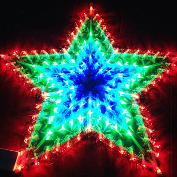 LED פנס טווס אור, אהבה אור כוכב מחומש אור השמש מחרוזת חדר חג המולד מסיבת חתונה Plug-in אורות דקורטיביים