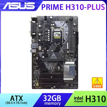 LGA 1151 לוח אם Asus ראש H310 פלוס לוח האם DDR4 32GB 2133MH מידע H310 ATX M. 2 SATA3 PCI-E 3.0, VGA, HDMI 4×USB3.1 Gen1