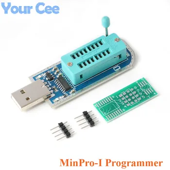MinPro אני מתכנת 24 25 מבער במהירות גבוהה מתכנת ה-USB בלוח האם ניתוב LCD פלאש 24 EEPROM 25 SPI PLASH צ ' יפ