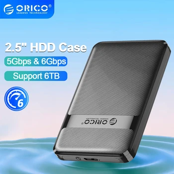 ORICO HDD מקרה 2.5 אינץ SATA כדי USB3.0/Type-C מתחם HDD 6Gbps מקס USB-C חיצוני SATA HDD המתחם תמיכה אוטומטית לישון