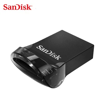 SanDisk CZ430 USB Flash Drive 16GB 32GB כונן עט 64GB 128GB USB 3.1 מיני Pendrive 130 MB/S USB