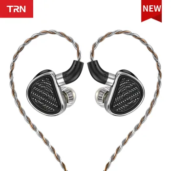 TRN TA4 2BA+2DD נואלס היברידית ב-האוזן אוזניות/אוזניות HiFi צליל בס 