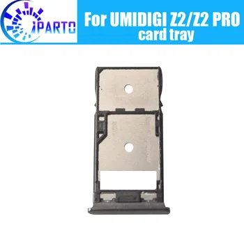 UMIDIGI Z2 כרטיס מגש בעל 100% מקורי חדש באיכות גבוהה מגש כרטיס ה-SIM כרטיס ה Sim-חריץ מחזיק Repalcement על UMIDIGI Z2 PRO