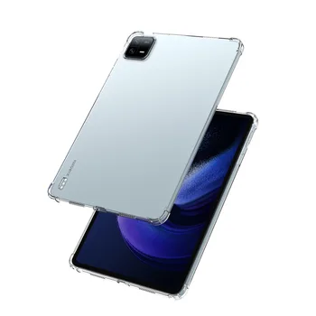 Xiaomi MiPad 6 Pro 11 2023 במקרה רך ברור סיליקון TPU חזרה מגן כיסוי עבור Xiaomi Mi Pad 6 11 לוח בגודל התיק.