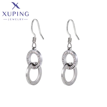 Xuping תכשיטים נירוסטה סגנון זרוק עגיל לנשים מתנת יום הולדת T000701084