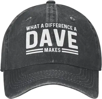 איזה הבדל דייב גורם כובע לגברים אבא כובע עם עיצוב כובעים