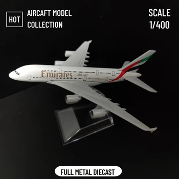 בקנה מידה של 1:400 מתכת כלי טיס העתק 15cm האמירויות הערבי חברת התעופה בואינג דגם המטוס Diecast אוסף מיניאטורות