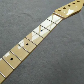 החלפה גיטרה חשמלית צוואר מייפל 22 סריגים 25.5 ב אדר סקייט אצבעות חלקים