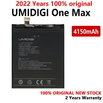 חדש 100% מקורי 4150mAh הסוללה של הטלפון עבור UMIDIGI אחד מקס גיבוי טלפון באיכות גבוהה סוללות עם מספר מעקב