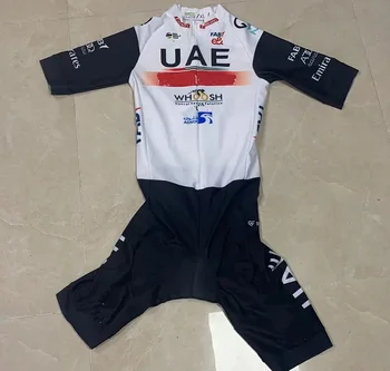 חיתוך לייזר Skinsuit 2023 איחוד האמירויות הערביות צוות בגד קצר רכיבה על אופניים ג ' רזי אופני אופניים ביגוד יוקרתי ומתקדם Ciclismo