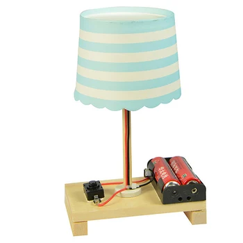 יצירתי השינה ליד המיטה מנורה עיצוב DIY נייר מנורת שולחן דגם ניסוי מדעי הטכנולוגיה קטן המצאות ילדים חינוך צעצוע
