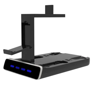 על PS5/PS VR2 בקר טעינת Dock עם אור LED,VR לעמוד טעינת Dock תחנה עם VR אוזניות דוכן תצוגה