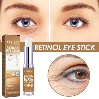 רטינול קרם עיניים מקל מקל על תיקים עיגולים שחורים לעיניים לחות ממצק את העור סביב העיניים נפיחות סרום קרם