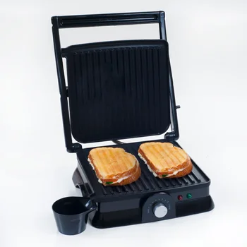שף חבר הטוסטר מקורה גריל גורמה מכין סנדוויץ '(שחור) ארוחת בוקר מכונת טוסטר סנדוויץ ' Sanwich הבורא